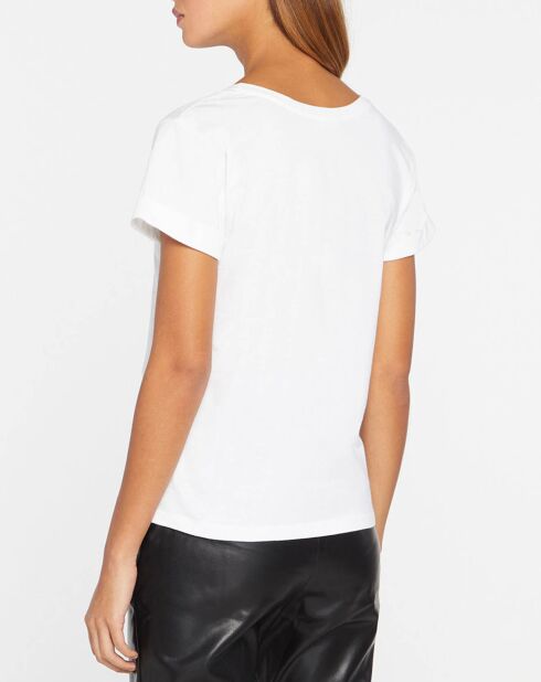 T-Shirt Miles blanc